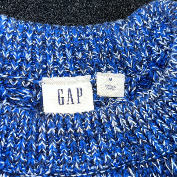 Gap sweater heather royal blue. - Picture 2 of 3